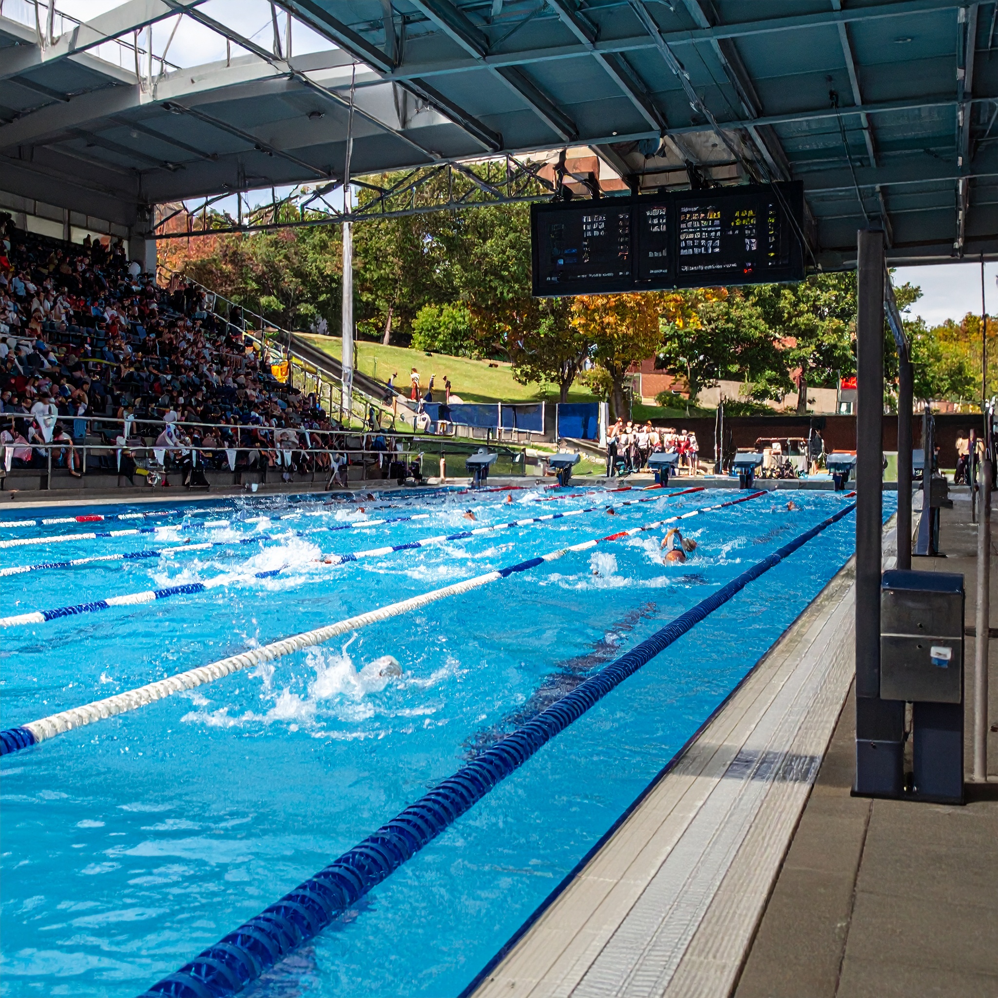 Commercial competitive pool