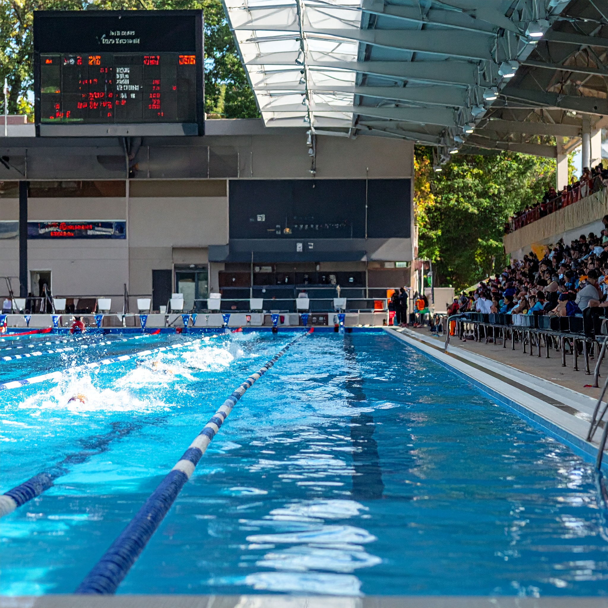 Competitive swimming facility