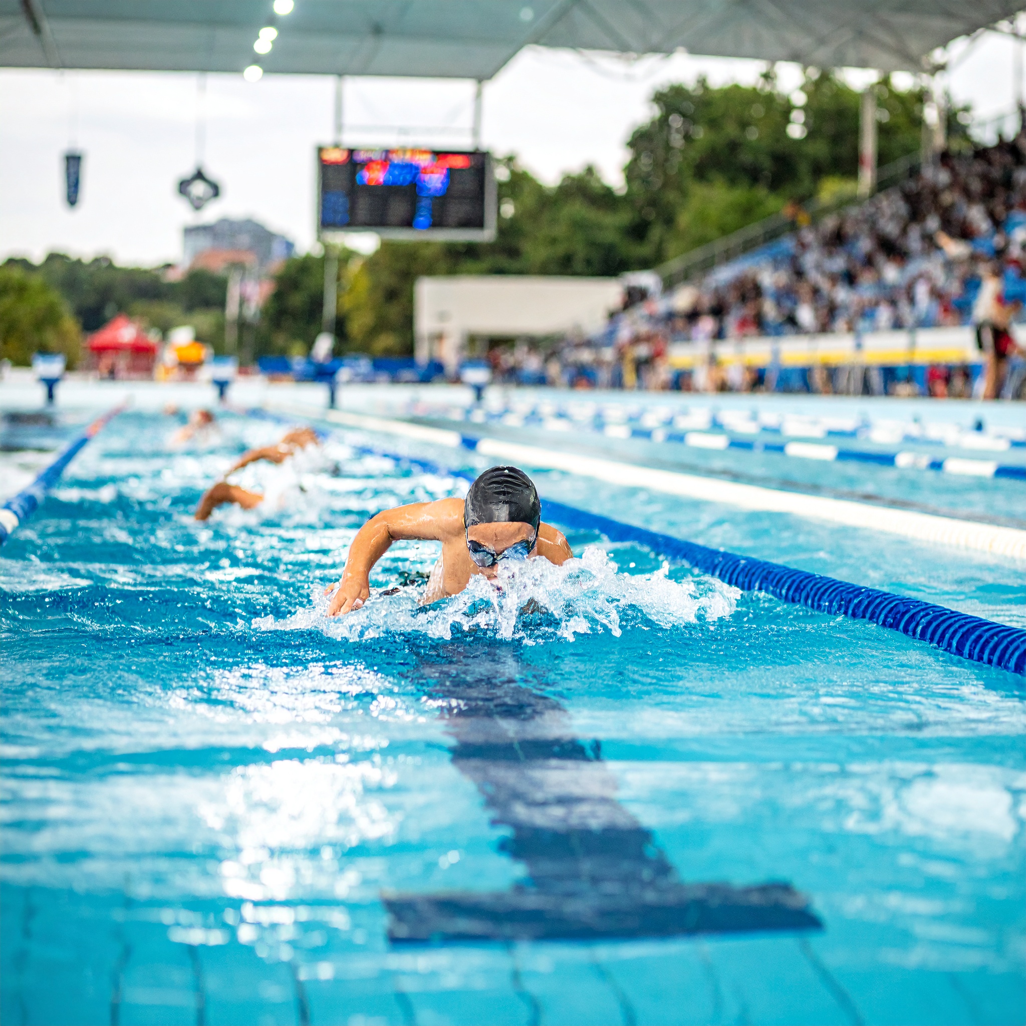 Competition pool facility