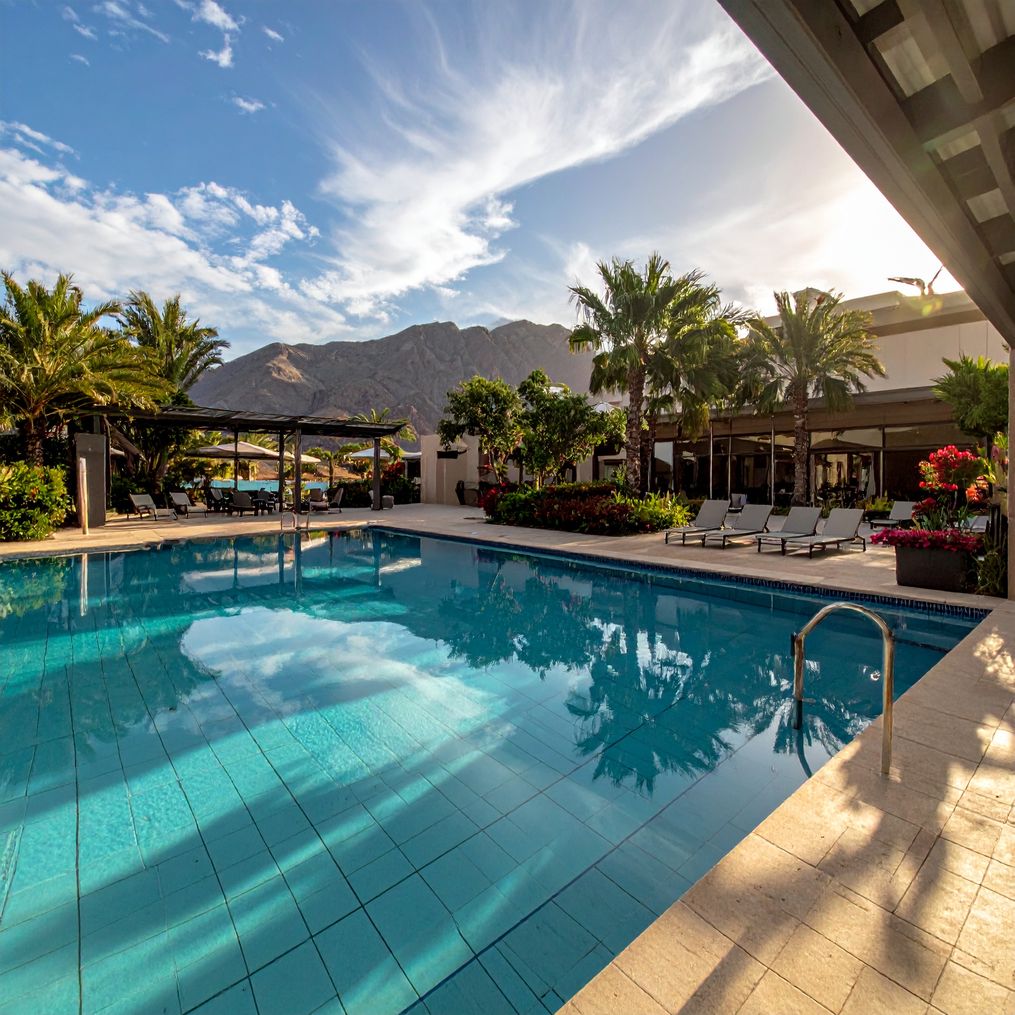 Resort commercial pool