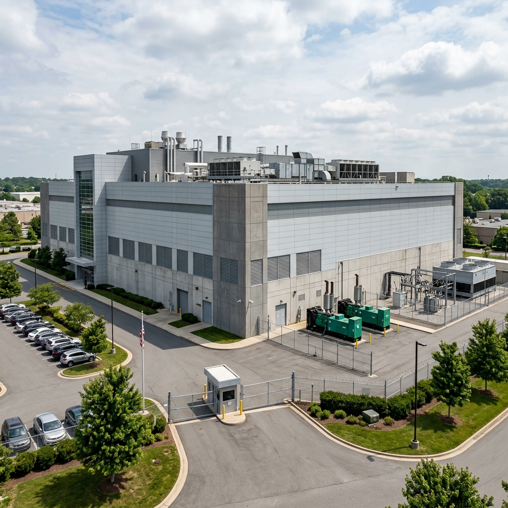 Data center facility exterior